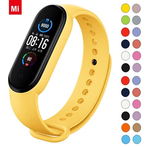 Pulseira De Silicone Para Xiaomi Mi Band Pulseiras De Substitui O