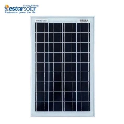 Eg Renovable Panel Solar POLICRISTALINO 10W RESTAR SOLAR RTM010P