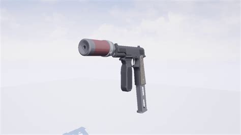 Low Poly Modular Weapon System Unreal Assetstore