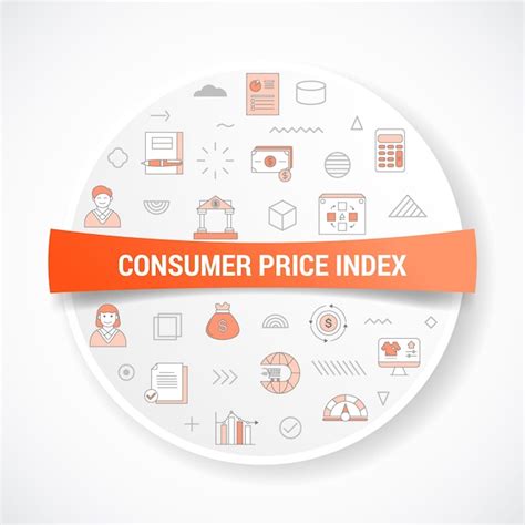 Conceito de índice de preços ao consumidor cpi conceito de ícone