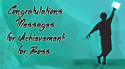Congratulations Messages For Achievement For Boss