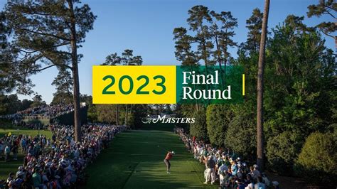 Masters Tournament Final Round Broadcast Youtube