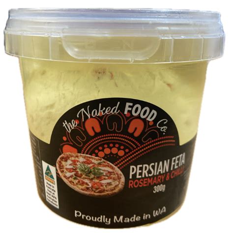 Naked Food Persian Feta Rosemary Chilli Gourmet More