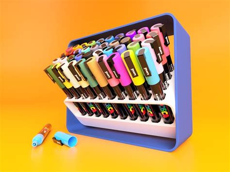 POSCA Marker Organizer 1M 3M 5M Personalized Paint Pens And Paint