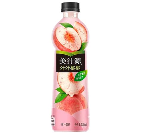 MINUTE MAID Fruit Juice Drink Peach 420ml - OKASHI