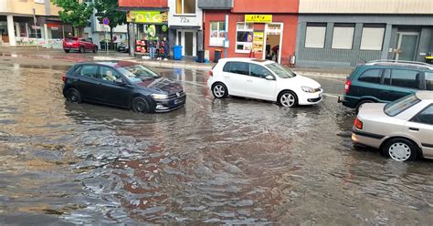 In Bildern Unwetter Sorgt F R Chaos In Der Region Bildergalerie