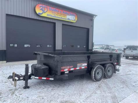 2022 Midsota HV SERIES 82 X 14 15400LB GVWR VERSA DUMP BED TRAILER