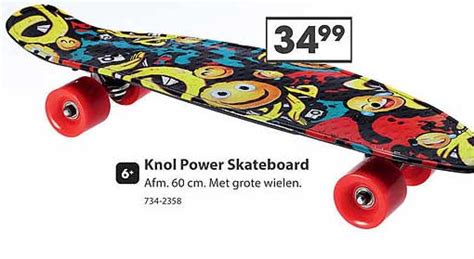 Knol Power Skateboard Aanbieding Bij Top 1 Toys 1folders Nl