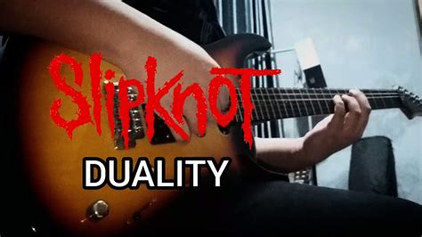 Slipknot Duality Guitar Cover Jim Roots Part Youtube