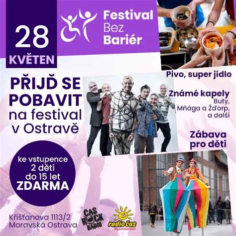 Festival Bez Bariér TICKETPORTAL Vstupenky na Dosah divadlo hudba