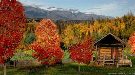 Cottage In Autumn Wallpapers - Wallpaper Cave