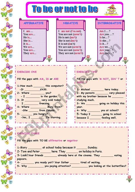 Present Simple Worksheet Esl Affirmative Negative Interrogative 5bb