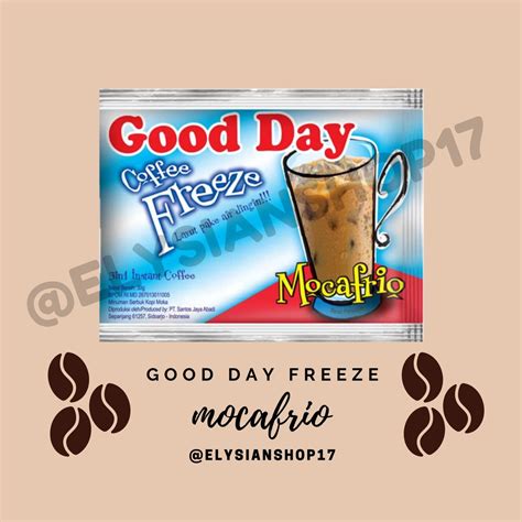 Jual Good Day Freeze Mocafrio 1 Renceng 10 Sachet Shopee Indonesia