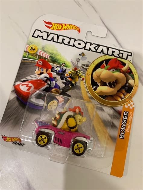 Hot Wheels Mariokart Bowser Original Toys Collectibles Mainan Di Carousell