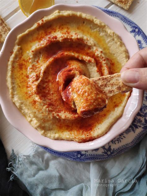 Hummus de Garbanzo al Estilo Marroquí