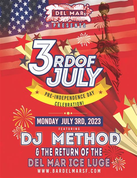 3rd Of July Pre Independence Day Party SF