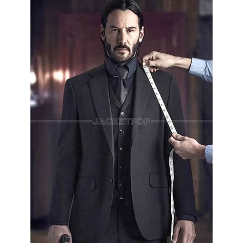 John Wick Suit Costume | Keanu Reeves Black Suit