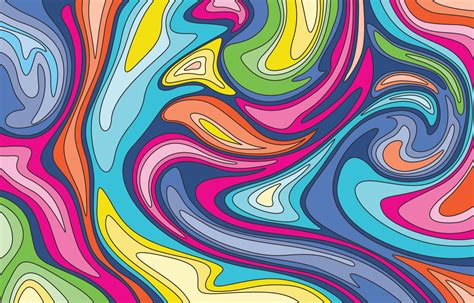 Psychedelic Colorful Abstract Background 7697307 Vector Art at Vecteezy