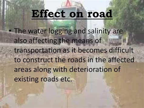 water logging and salinity in pakistan by Musadiq Rehmani | PPTX