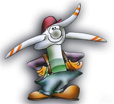 Windmill By HSB Cartoon Nature Cartoon TOONPOOL