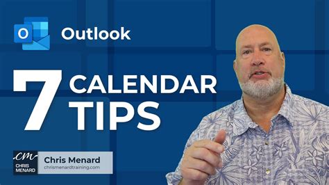 Outlook Calendar Tips Every User Should Know Chris Menard Training