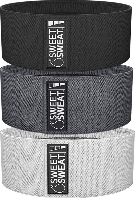 Sweet Sweat Hip Bands And Resistance Set With Levels Of Resistance