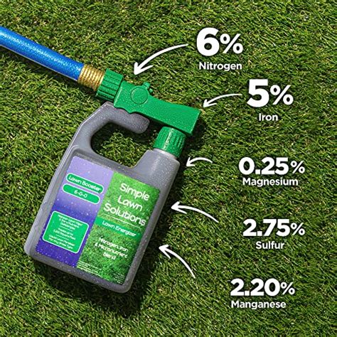 Commercial Grade Lawn Energizer Grass Micronutrient Booster With Iron