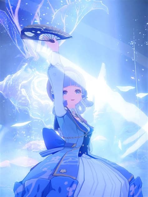 Аяка 💙 | Иллюстрации, Иллюстрации арт, Обои