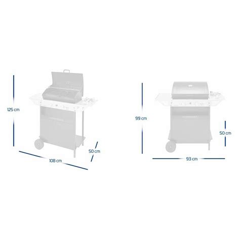 Campingaz Barbacoa De Gas XPERT 200 LS Plus Rocky Superficie De La