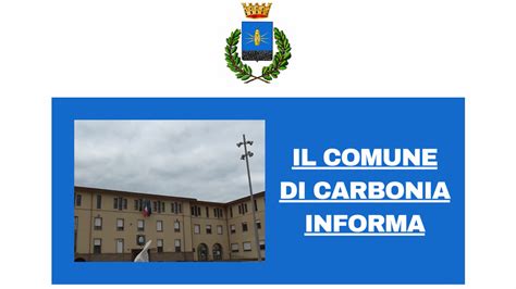 Il Comune Di Carbonia Informa Intervista Al Sindaco Pietro Morittu