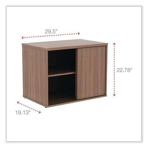 Alels Wa Alera Open Office Low Storage Cabinet Credenza Zuma