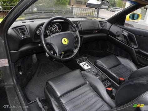 Black Interior 1999 Ferrari 355 F1 Spider Photo #63234155 | GTCarLot.com