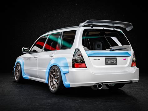 Fenderist Spec S Fender Flares Set Mm Wide Body Kit Subaru Forester