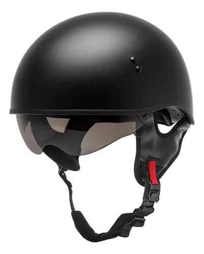 Casco Gmax Hh Half Naked Negro Mate x Envío gratis