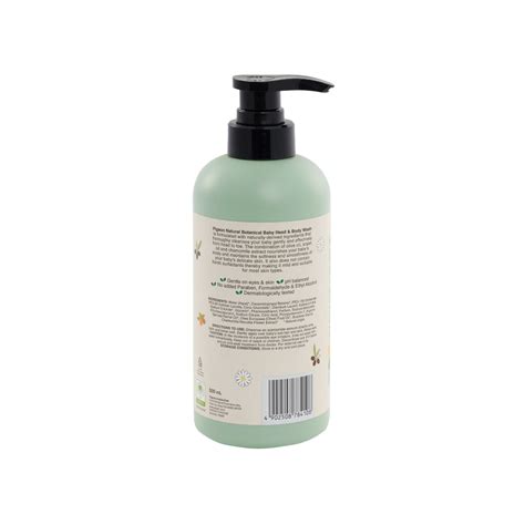 Pigeon Natural Botanical Baby 2 In 1 Head Body Wash 500ml