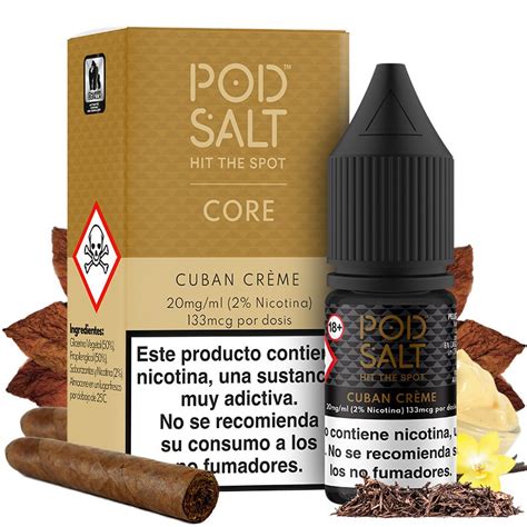 Cuban Crème 10ml Pod Salt al Mejor Precio en Vapori