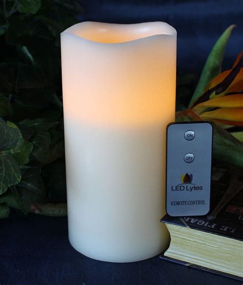 Large Outdoor Remote Control Candles At Robert Thompson Blog