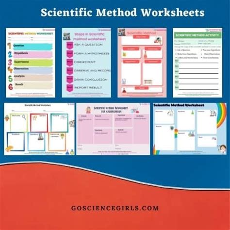 The Scientific Process Worksheet for kids - Worksheets Library