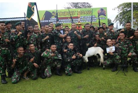 Lomba Military Croosfit Yonif Raider 600 Modang Berhadiah Kambing