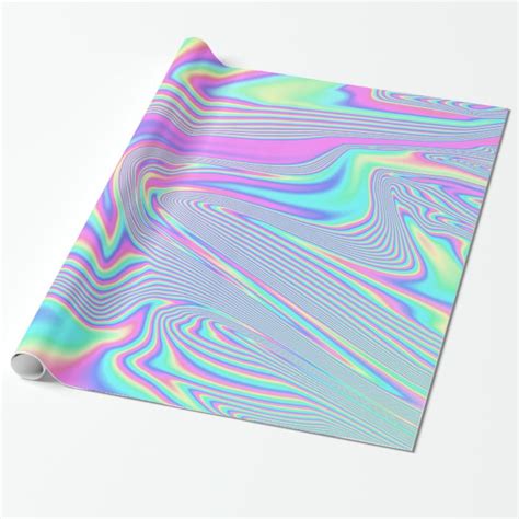 HOLOGRAPHIC WRAPPING PAPER | Zazzle.com