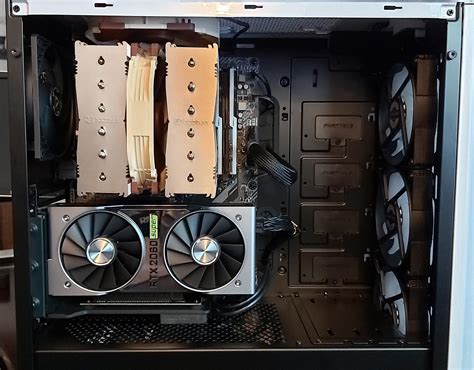 Yes It Does Fit Well Most Of It Noctua NH D15 Phanteks P400a R Phanteks