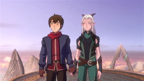 Anime Rayla The Dragon Prince Callum Hd Wallpaper Rare Gallery