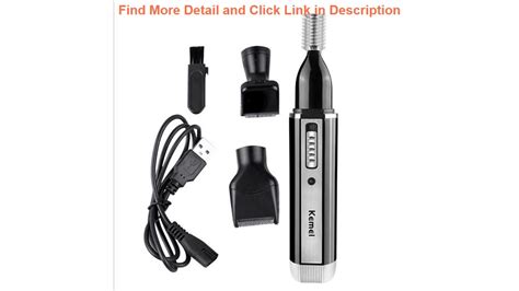 Review 4 In 1 Electric Ear Nose Trimmer For Men S Shaver Rechargeable