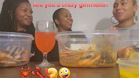 Are You A Crazy Girlfriend Hook And Reel Mukbang Youtube