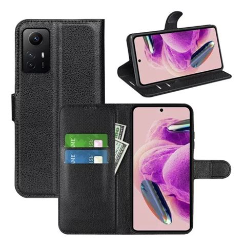 Capa Capinha Case Flip Cartões Carteira Para Redmi Note 12s