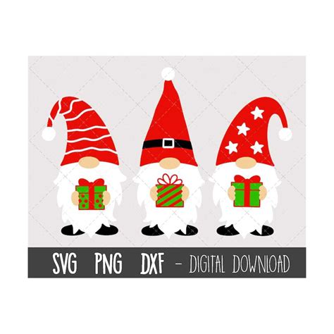 Christmas Gnome SVG, Santa gnomes svg clipart, Holiday gnome - Inspire ...