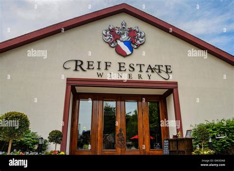 Reif Estate Winery Is Located In Niagara On The Lake In Ontario Canada