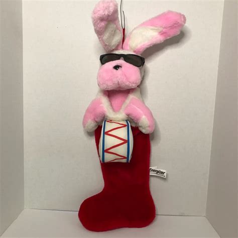 Energizer Bunny Advertisement Christmas Stocking Plush - Etsy