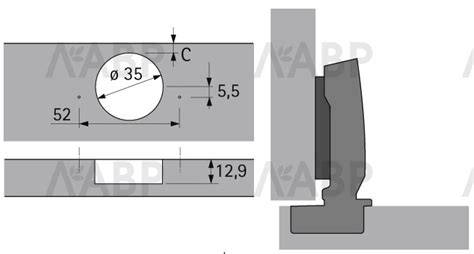 Купить Хеттих/петля Sensys 8645i 110гр TH52 накладная (200) /9071205 ...