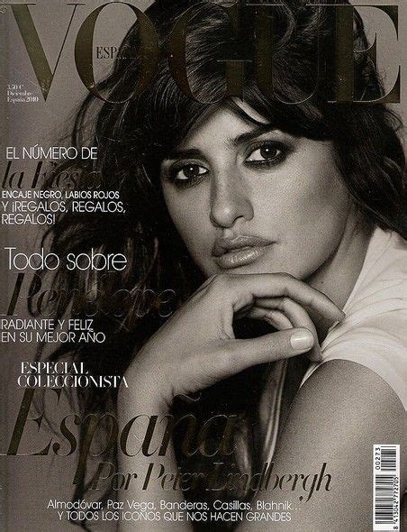 Penelope Cruz Vogue Magazine Spain December 2010 Covers In 2019